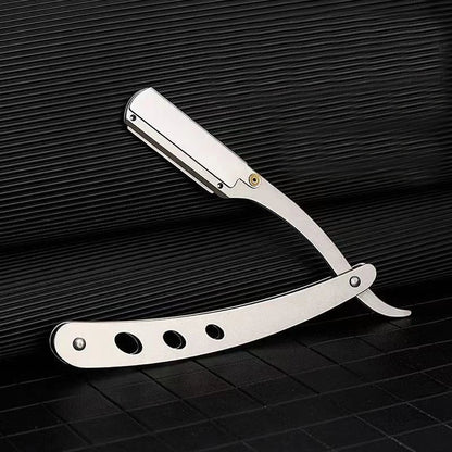 ZqZq 10 Shaving Blades – Straight Edge Razor for Haircut, Beard, Eyebrow Shaving & Manual Depilation