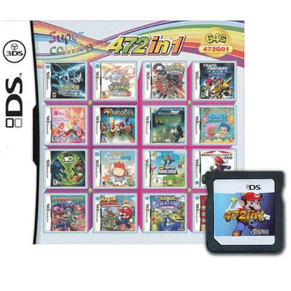 4300-in-1 Multi Game R4 Cartridge Card – High Capacity Video Game Compilation for DS, NDS, 3DS & NDSL Handheld Console Player Card