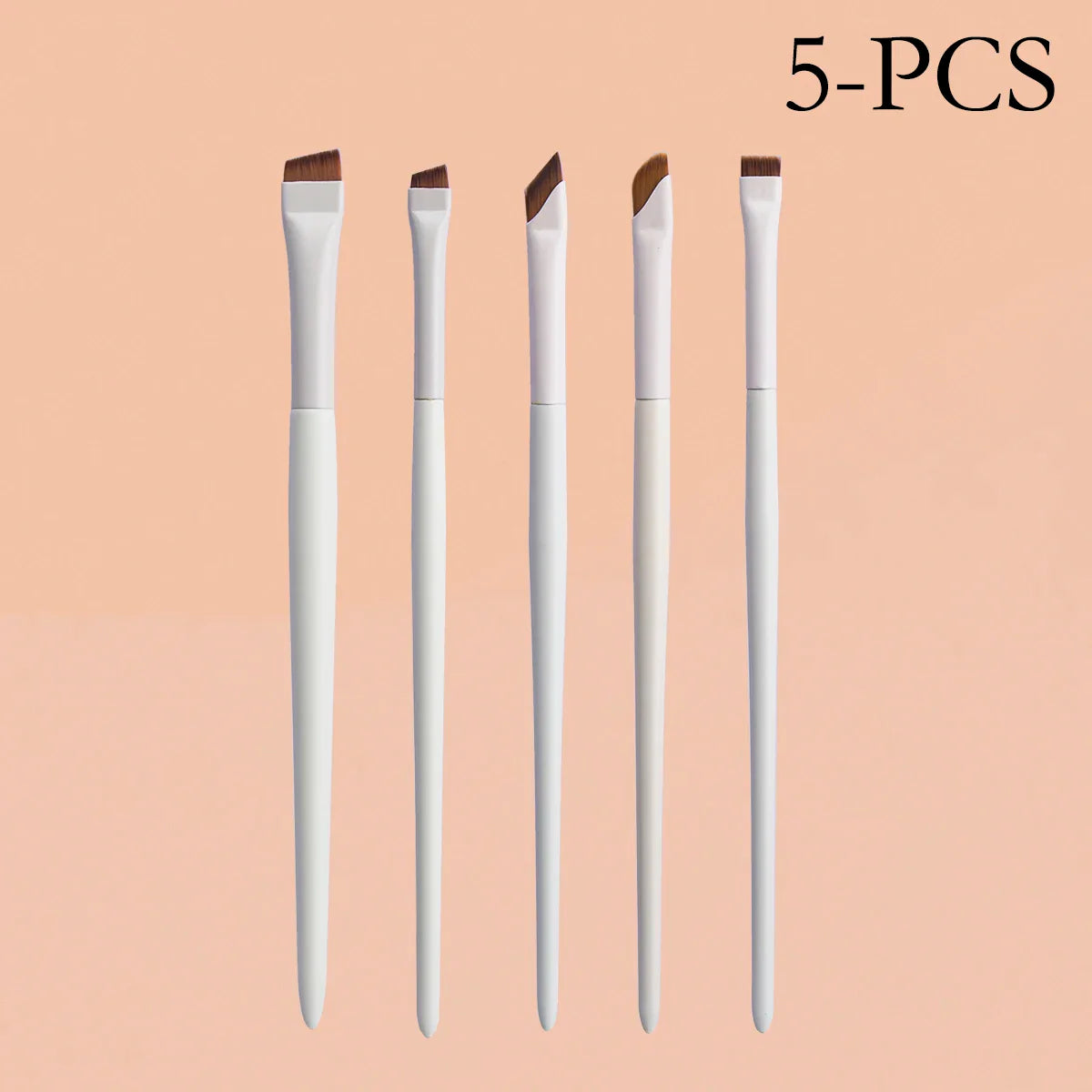 Upgrade Blade Eyeliner Brush | Ultra-Thin Fine Angle Flat Brush for Eyebrows & Under-Eye Makeup | Precise Detail White Brush