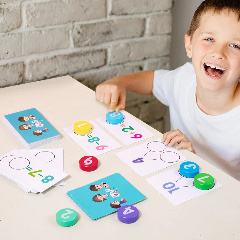 Children's Math Early Education Toy – Number Cognition & Mathematical Operations Learning Aids