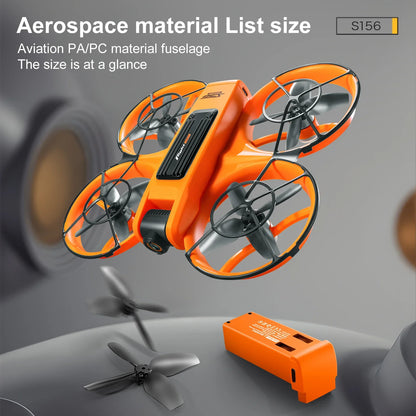 S156 GPS Foldable Drone – 8K Dual Camera, 5G WiFi, 360° Obstacle Avoidance, Brushless Motor FPV Quadcopter Toy