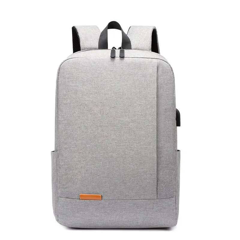 15.6 Inch Men's Business Computer Backpack - USB Charging Lightweight Schoolbag for Travel Commuting, 1 Pack