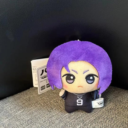 10cm Mini Blue Lock Plush Keychain – Seishiro, Nagi, Isagi, Yoichi, Chigiri, Bachira & Meguru Stuffed Doll Toy Gift
