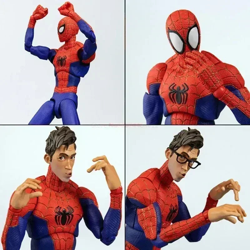 2024 Spider-Man & Gwen Action Figures — Spider-Verse Collection with Miles Morales Sentinel | Anime Toys Christmas Gift