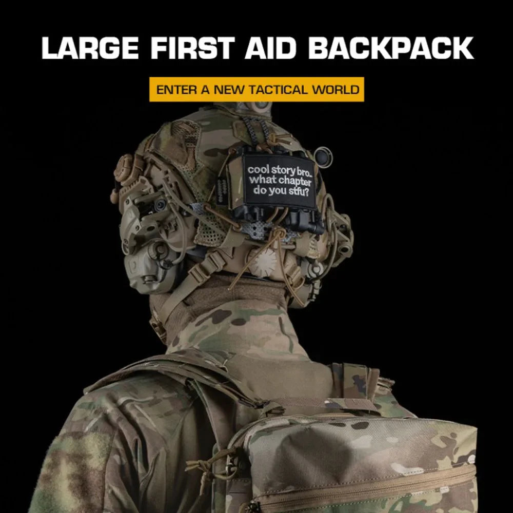 Tactical DELTA SS-Style Backpack – High-Capacity Assault, Medical & Survival Bag for Outdoor, Hunting & Camping