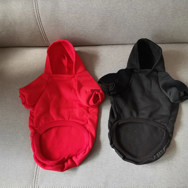 2021 Winter Pet Dog Clothes – Fleece Hoodies and Warm Sweatshirts for Small, Medium, and Large Dogs, Stylish Jacket Costumes