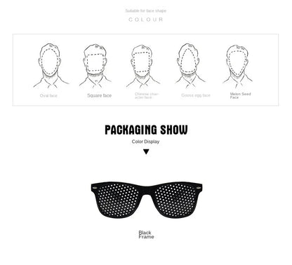 Anti-Myopia Pin Hole Glasses – Vision Correction & Eye Fatigue Relief for Men & Women