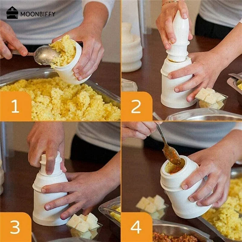 DIY Arancini and Sushi Maker - Handmade Rice Ball Mold for Homemade Italian Food and Sushi, Kitchen Accessories