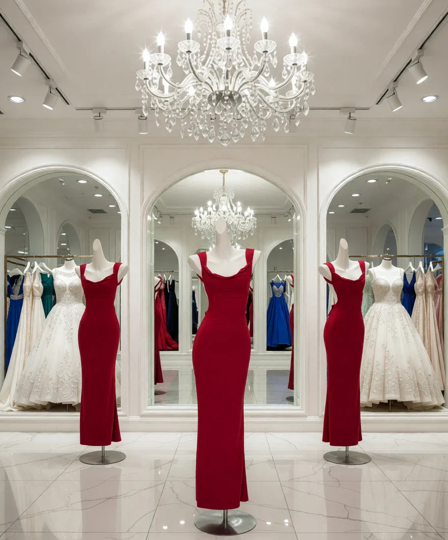Elegant Red Maxi Party Dress for Women – Sleeveless Long Evening Gown with Bow, Holiday & Birthday Celebration Robe 2025 Fashion Oligai Maxi Style