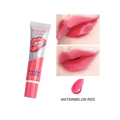 6 Color Peel-Off Lip Gloss Lipstick – Waterproof Long-Lasting Shine Lip Tint Set