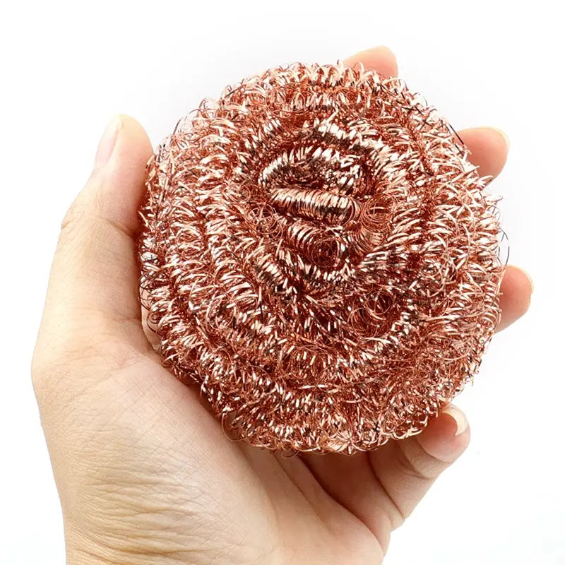 Soldering Iron Cleaning Ball: Mesh Filter for Desoldering - Copper Wire Cleaner Ball for Nozzle Tip Maintenance - Metal Dross Box Clean Tool