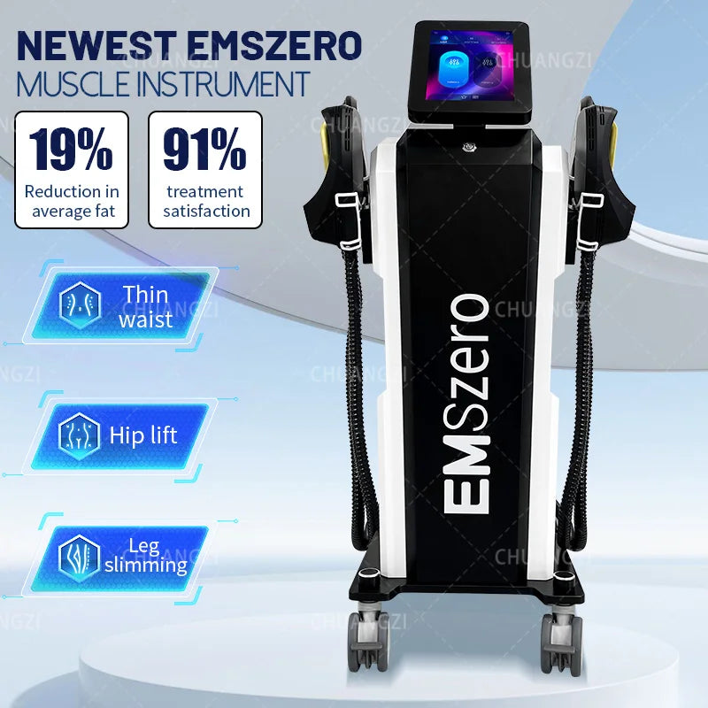 EMSzero 15Tesla 6500W NEO Muscle Sculpting Machine - Electromagnetic Fat Burning and Body Slimming Therapy