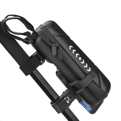 Waterproof EVA Hard Shell Front Bag for Electric Scooter | Reflective Handlebar Hanging Storage Accessories | Compatible with Xiaomi M365