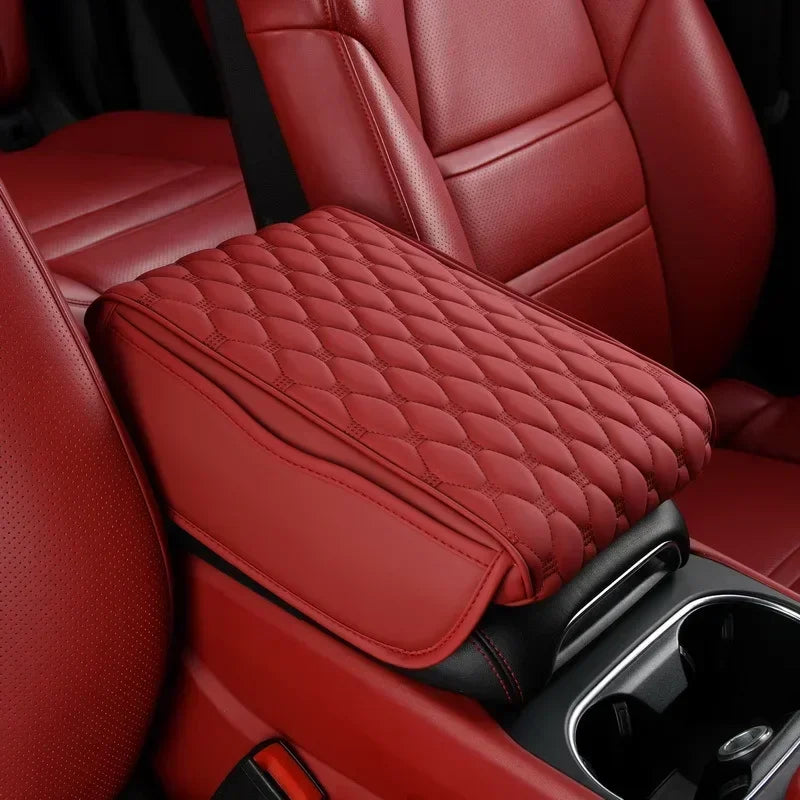 Car Armrest Box Expander Cushion – 5cm Thick Luxury 3D Memory Foam Center Console Protection Pad