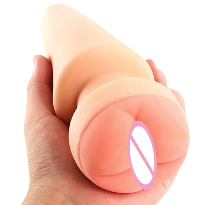 Ice-Cream Shaped Anal Dildo & Hollow Masturbator — Butt Plug Stimulator for Men & Women, Adult Sex Toy