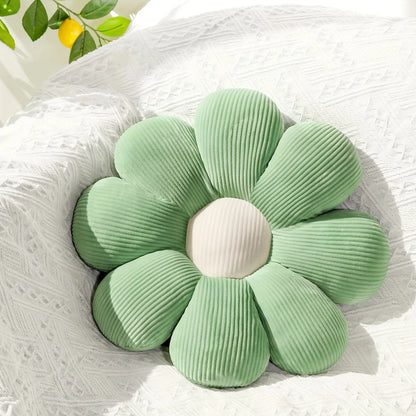 Sunflower Pillow & Daisy Seat Cushion – Plush Flower Mat for Office, Christmas, Halloween & Thanksgiving Gift