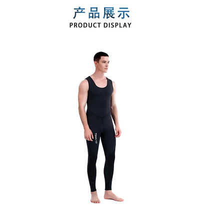 2024 Neoprene Scuba Diving Wetsuit – 1.5/3MM Winter Warm Hooded Suit with Front Zipper for Men, Surfing, Snorkeling & Spearfishing