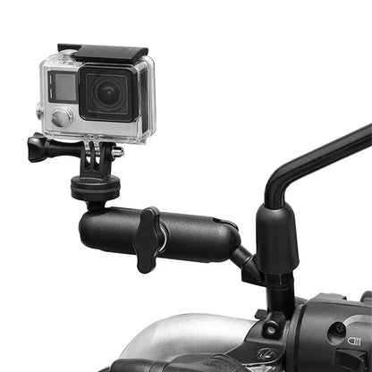 Motorcycle Action Camera Bracket Holder – Mount for BMW R1250GS, R1200GS, R NineT & Adventure Series Camera Mounting Accessories for Stable Recording