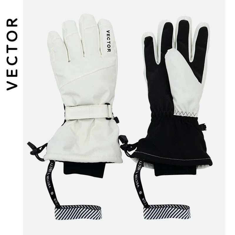 2-in-1 Extra Thick Ski Gloves – Waterproof, Windproof Winter Mittens for Men & Women
