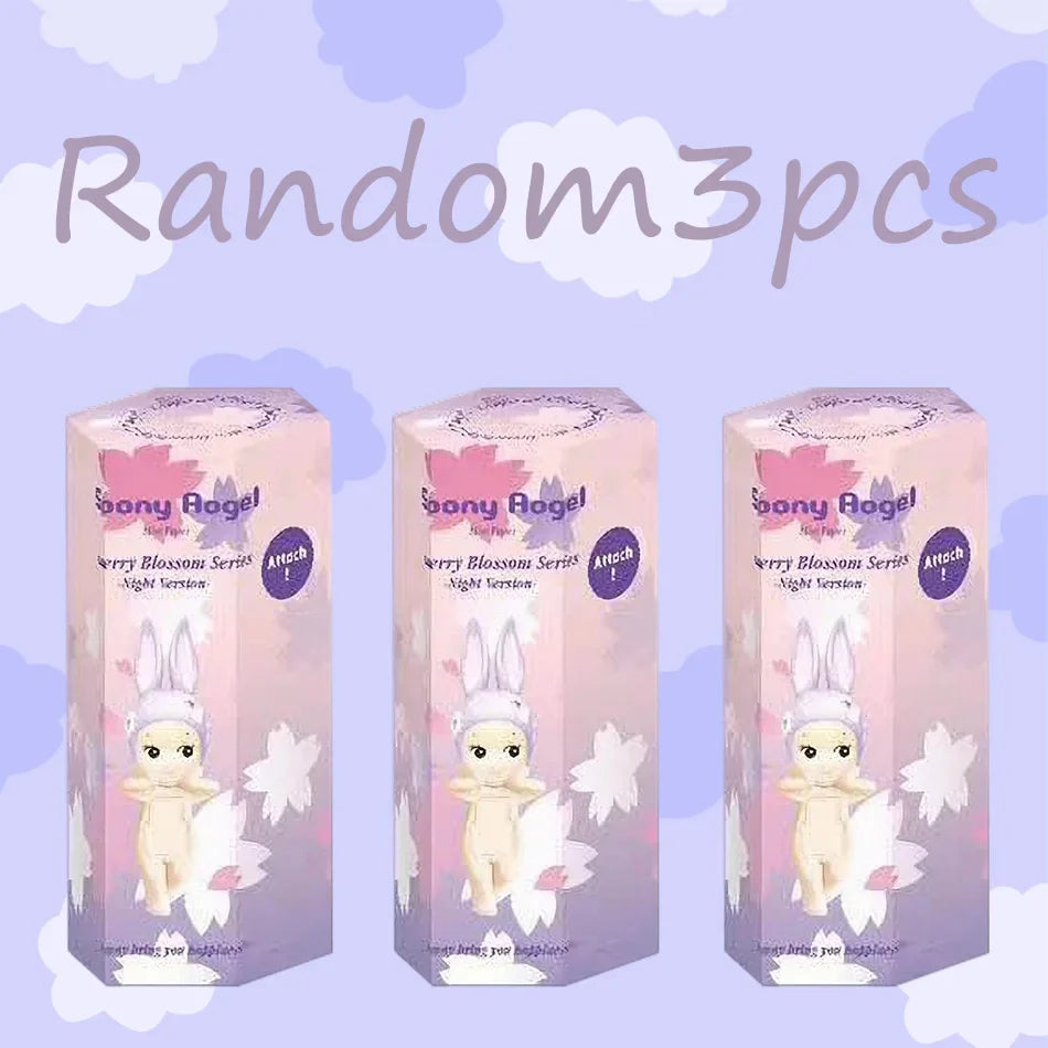Angel Doll Cherry Blossom Night Series Blind Box | Hippers Action Figure Phone Ornament Gift