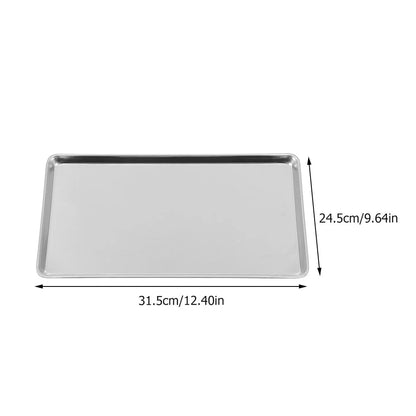 Stainless Steel Baking Sheet – Professional Cookie Tray Pan, Easy Clean & Dishwasher Safe