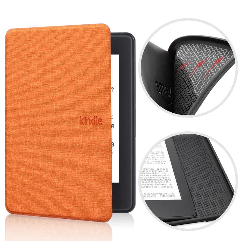 Soft TPU Case for Kindle Paperwhite - Compatible with 2016-2022 Models (1st-11th Gen), 6" & 6.8" - Protective Pouch Cover Funda
