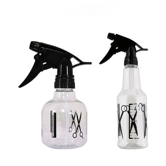 250ML Hairdressing Spray Bottle — Salon Barber Water Sprayer Transparent Portable Plastic Hair Tool