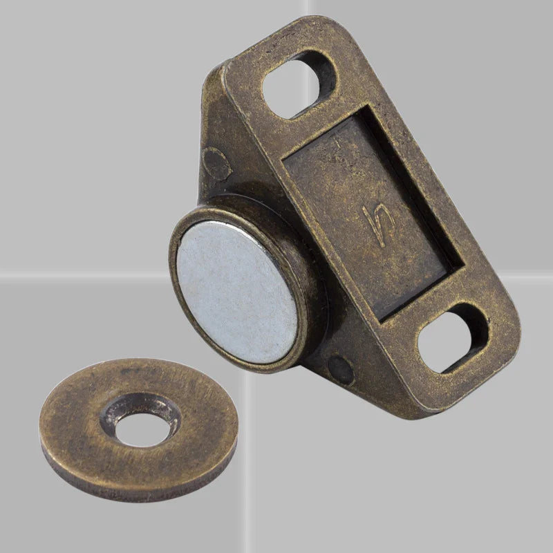 Strong Magnetic Cabinet Door Catch - Furniture Door Stopper with Super Powerful Neodymium Magnet - Magnet Latch for Secure Closure
