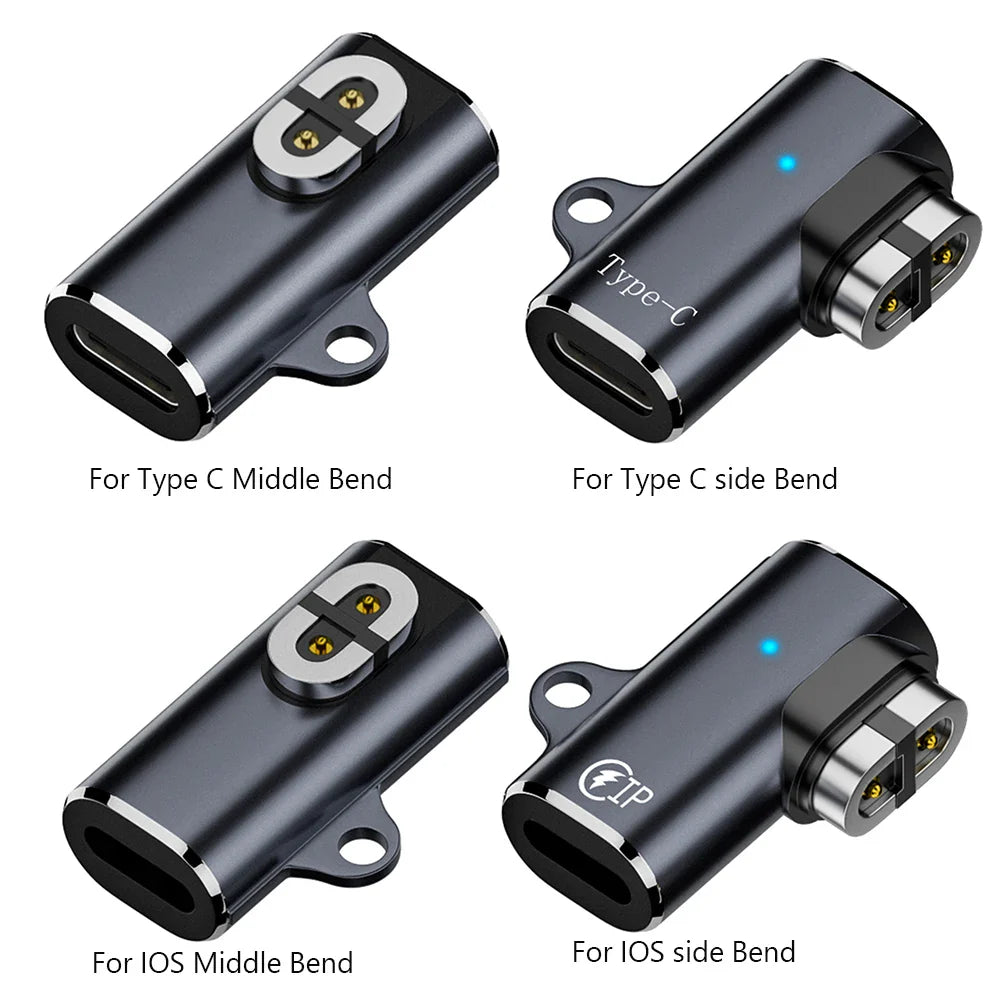 Magnetic Charging Adapter for AfterShokz OpenRun/Aeropex – USB-C & iOS Compatible Charger Cable for AS800 S803
