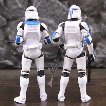 Star Wars 6" Action Figures – 501st Legion ARC & ARF Troopers, Rex, Jesse, Bane, Denal, Tup, Dogma Clone Toy