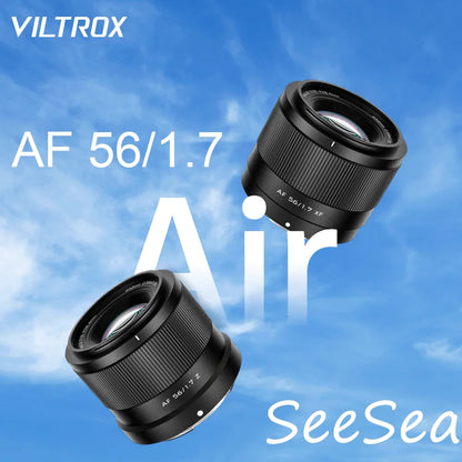 Viltrox 56mm F1.7 Auto Focus APS-C Lens – For Fuji X, Nikon Z, Sony E Mount Mirrorless Cameras