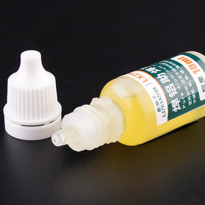10ml Soldering Flux Liquid — Aluminum & Copper Electronics Flux for 18650 Battery Soldering, No-Clean