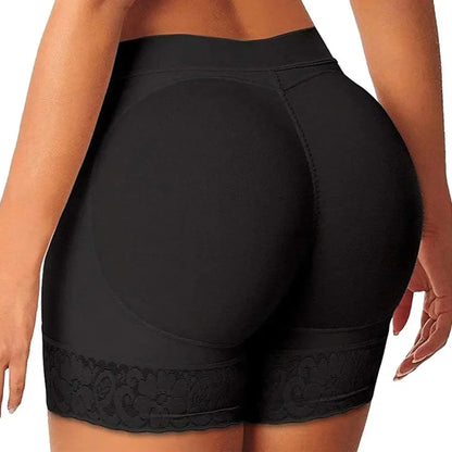 Women's Soft Breathable Butt Lifter Panties – High-Waist Push-Up Padded Cotton Underwear
