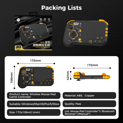 IINE Ungrade Wireless Mouse & Keyboard Combo — Touchpad Controller Set for PC
