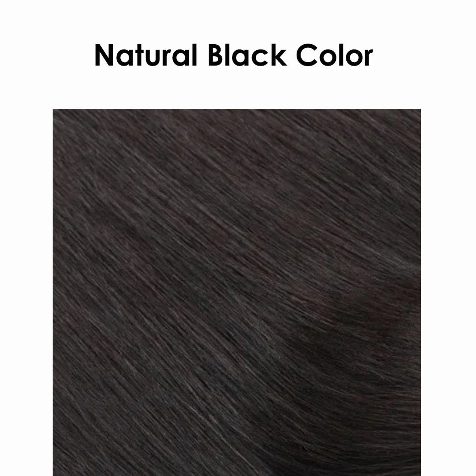 Virgin Human Hair 8x8 Inch Wefted Topper – 4x4 Inch HD Lace Base, Natural Black & Brown Hair Clips, Hairpiece for Women