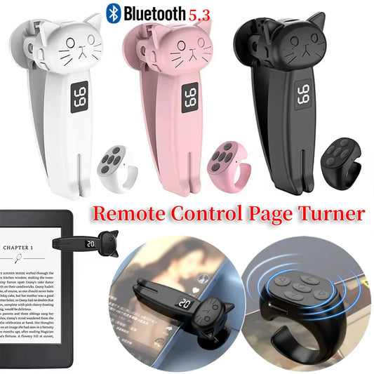 Bluetooth Screen Auto Clicker for Kindle Paperwhite - Automatic Page Turner and Simulated Finger Clicker Remote Control for TikTok