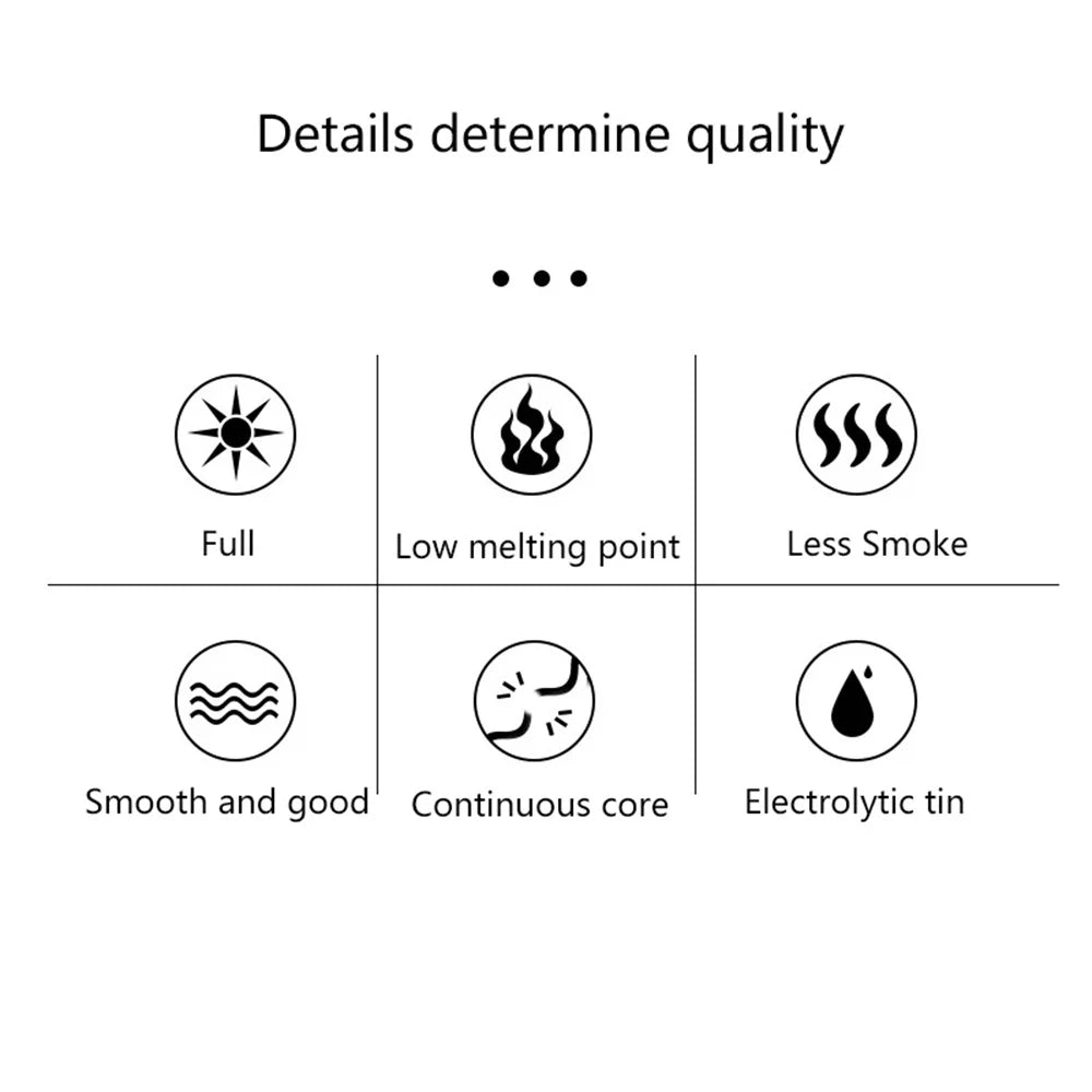 0.8mm High-Activity Solder Wire – Electrical Repair & Metal Welding Flux Core Solder for Maintenance Accessories