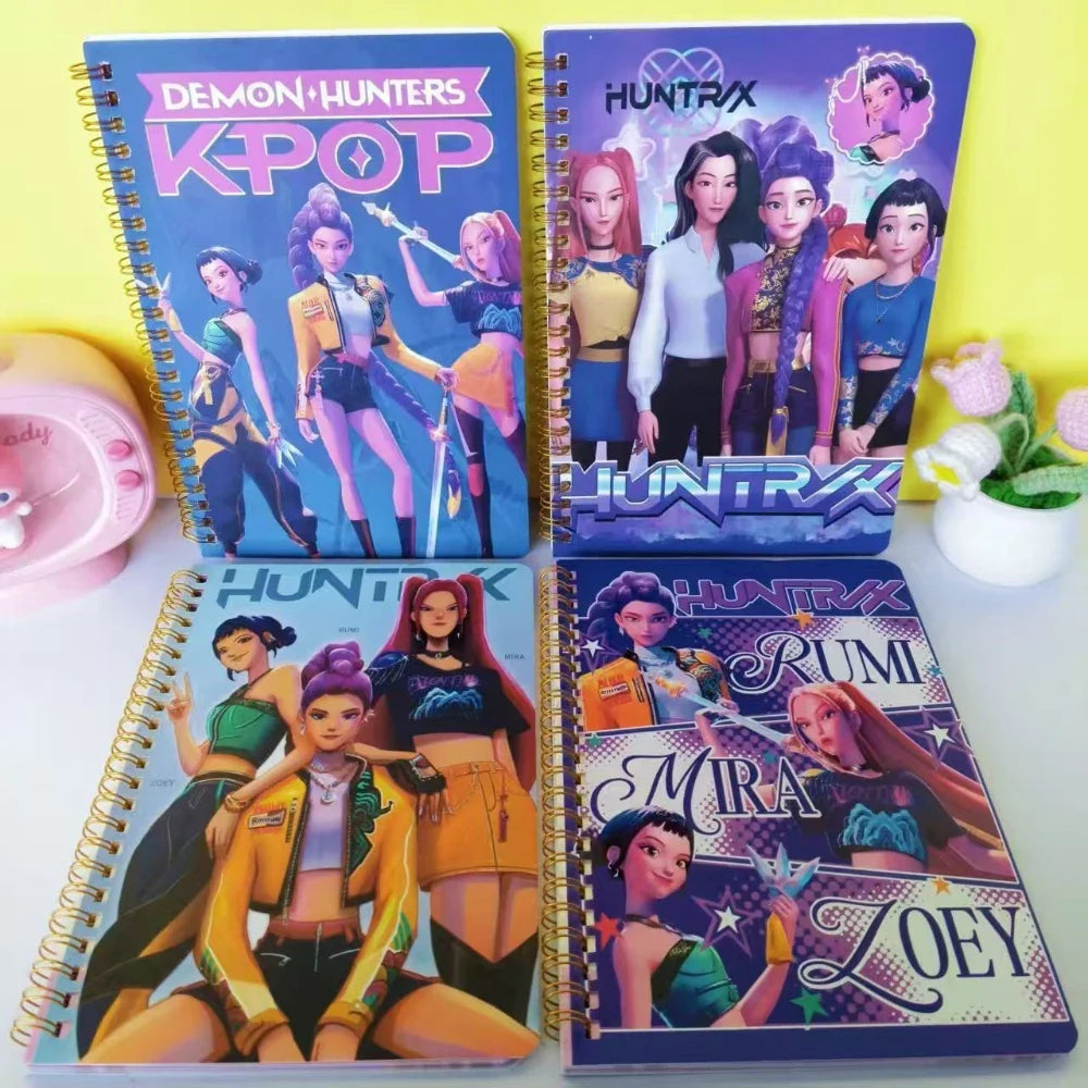 K-POP A5 Loose Leaf Notebook — Student Diary & Writing Journal — School Supplies Gift for Kids & Teens