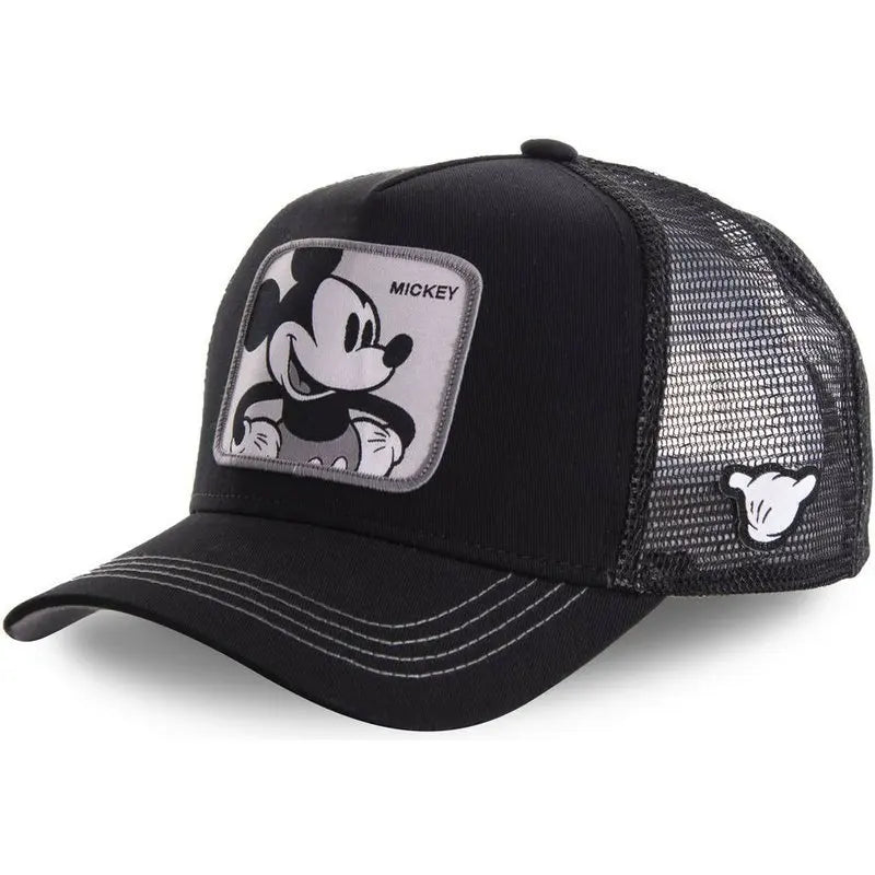 Anime Bunny TAZ DUCK Snapback Cap – Cotton Baseball Hat for Men & Women, Hip Hop Dad Mesh Trucker Cap