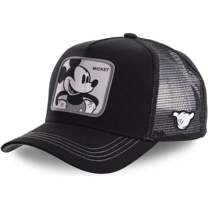 Anime Bunny TAZ DUCK Snapback Cap – Cotton Baseball Hat for Men & Women, Hip Hop Dad Mesh Trucker Cap