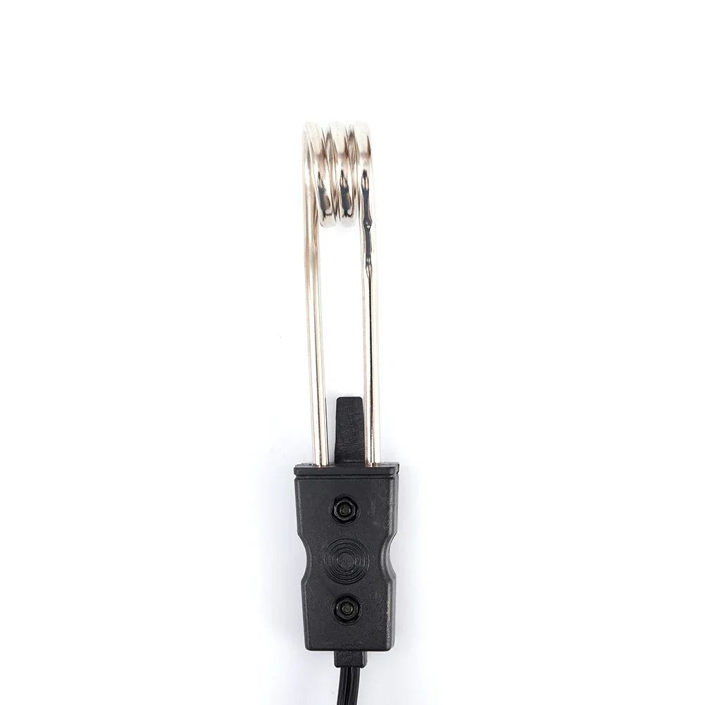 120W 12V Car Immersion Heater - Portable Electric Water Heating Element for Coffee, Tea, Travel & Outdoor Activities