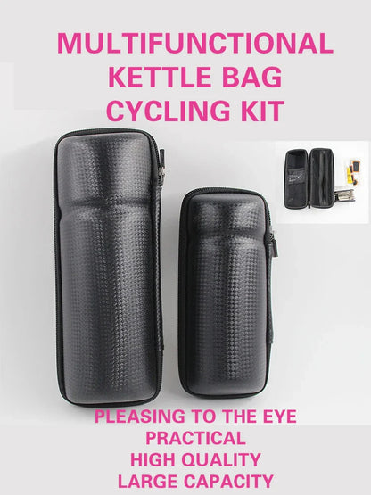 Hard-Shell Water Bottle Bag for Bicycle – Large Capacity, Portable, Waterproof & Anti-Slip Bike Accessory