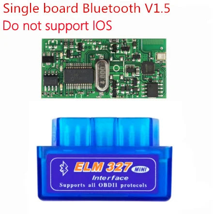 Super Mini ELM327 V1.5 OBD2 Scanner - Bluetooth & WiFi Car Diagnostic Tool for Android iOS