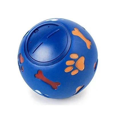 Pet Dog & Cat Treat Dispenser Ball – Interactive Rubber Chew Toy Food Leakage Feeder for Training & Play