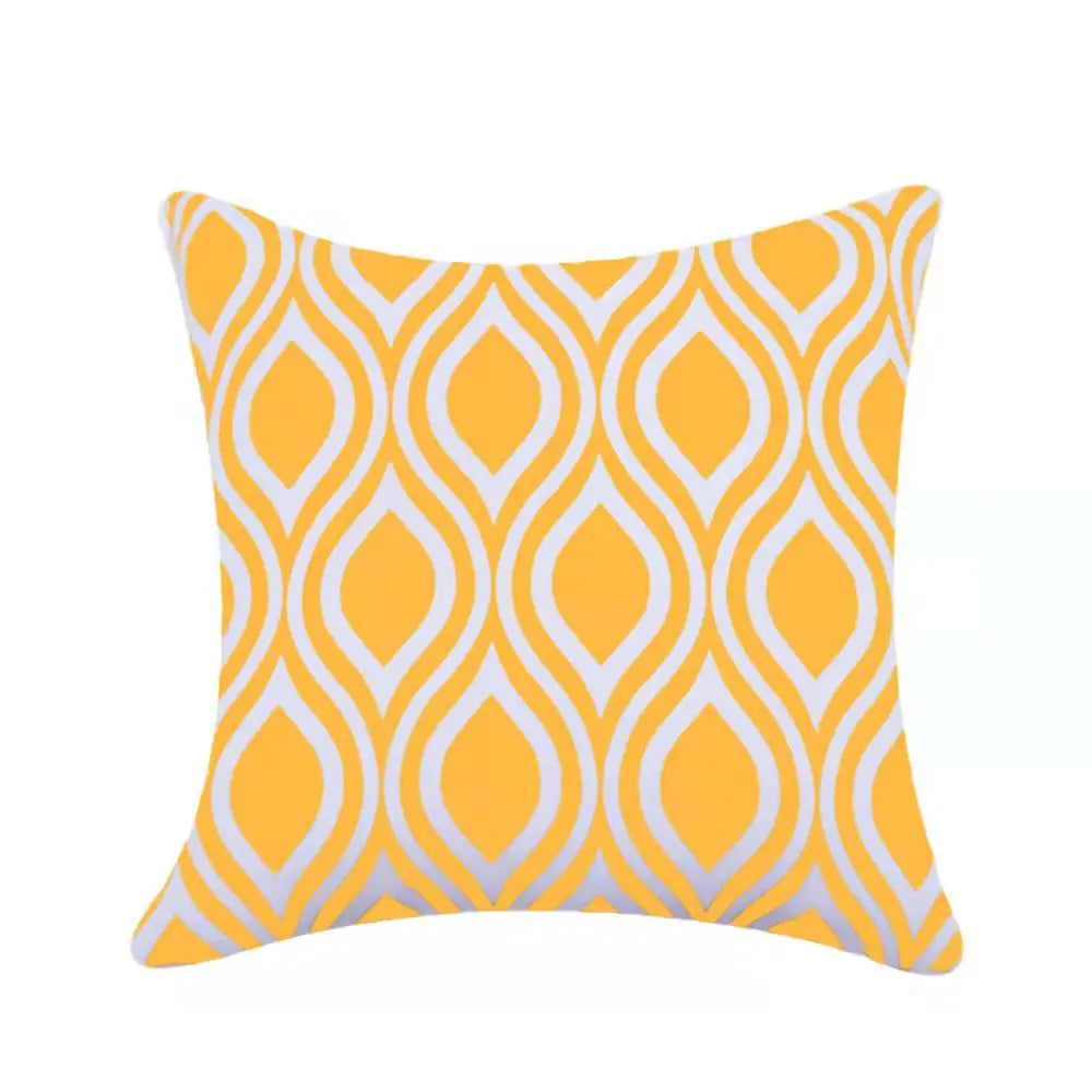 Waterproof Oxford Cloth Pillowcase - Splash Proof Outdoor Cushion Cover for Garden Lawn Terrace Furniture