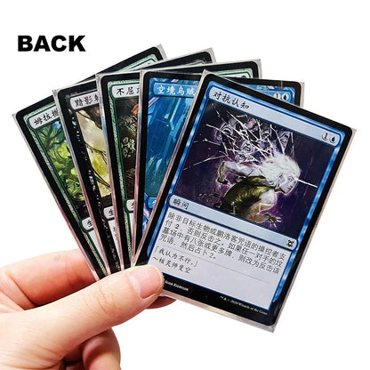 60PCS Universal Card Sleeves 66x91mm — Trading Card Protectors for MTG, Pokémon, YGO Board Games