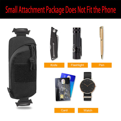 Tactical Molle Backpack Shoulder Strap Accessory Pouch | Multifunctional Military EDC Tool Pockets | Small Compact Pouches