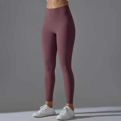 High Waist Yoga Leggings – Tummy Control, Squat-Proof Slimming Booty Pants for Running, Cycling, and Gym Workouts