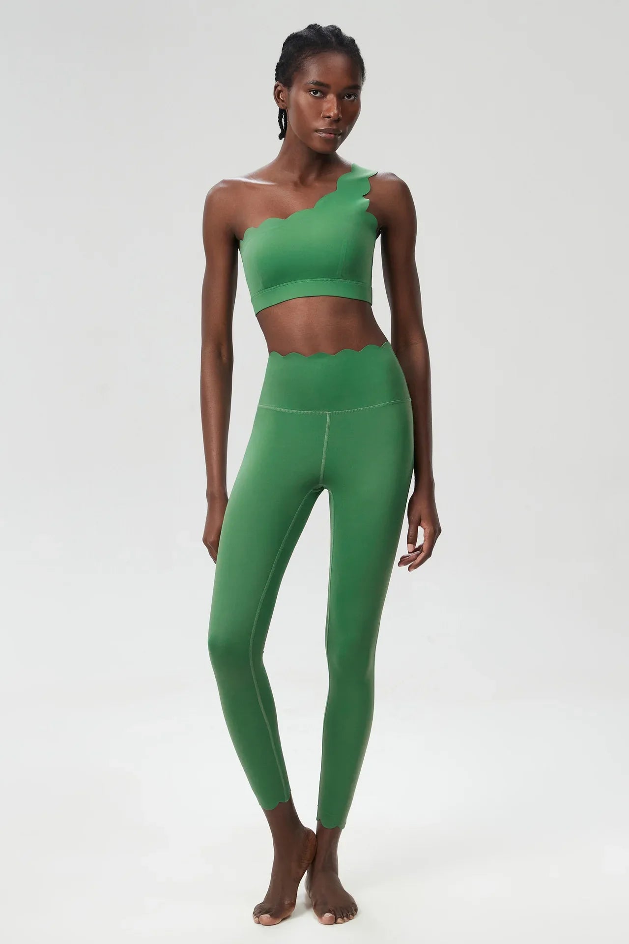 2PCS Women’s Seamless Yoga & Fitness Set – Sports Bra with Leggings & Gym Shorts Workout Outfit