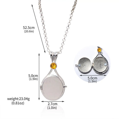 Classic TV H2O Mermaid Shell Necklace – Silver Plated Pendant for Women Cosplay Jewelry Gift